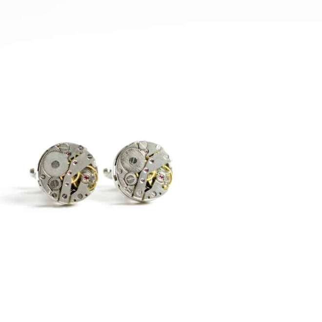 Watch Mechanism Cufflinks – Raw
