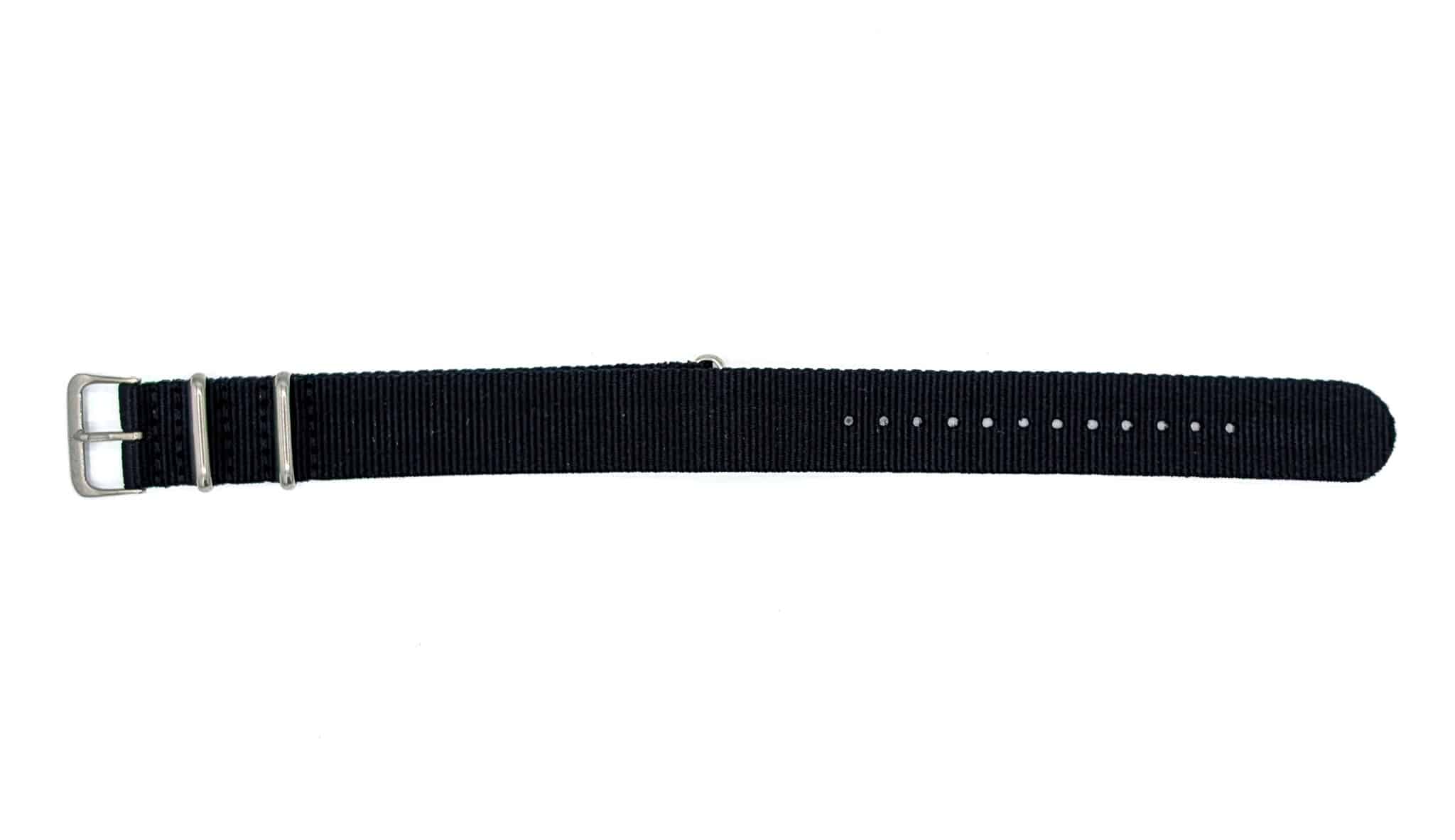 Bracelet NATO Classic noir – Image 2