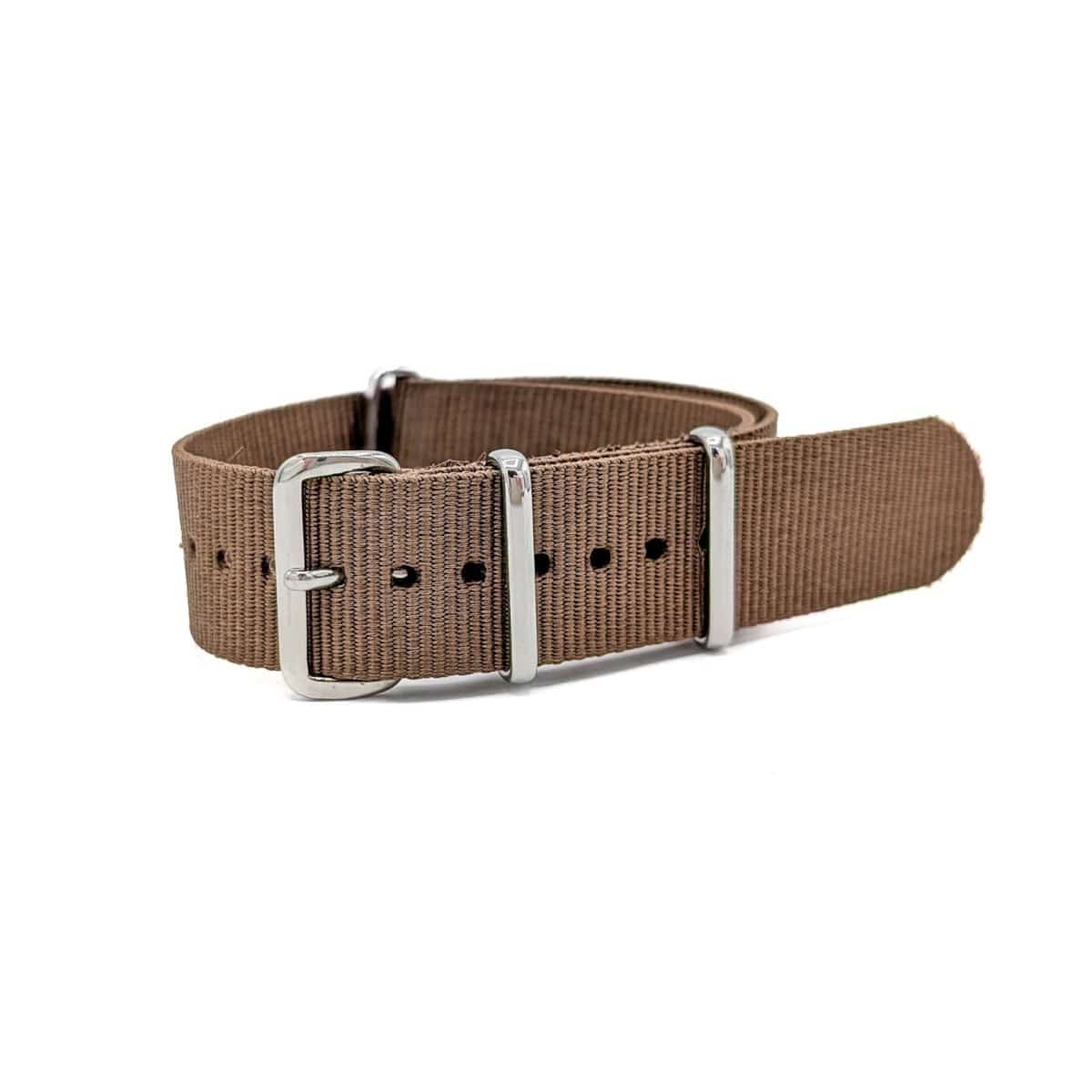Brown Classic NATO Watch Strap