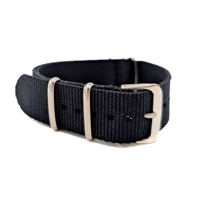 Classic Black NATO Watch Strap