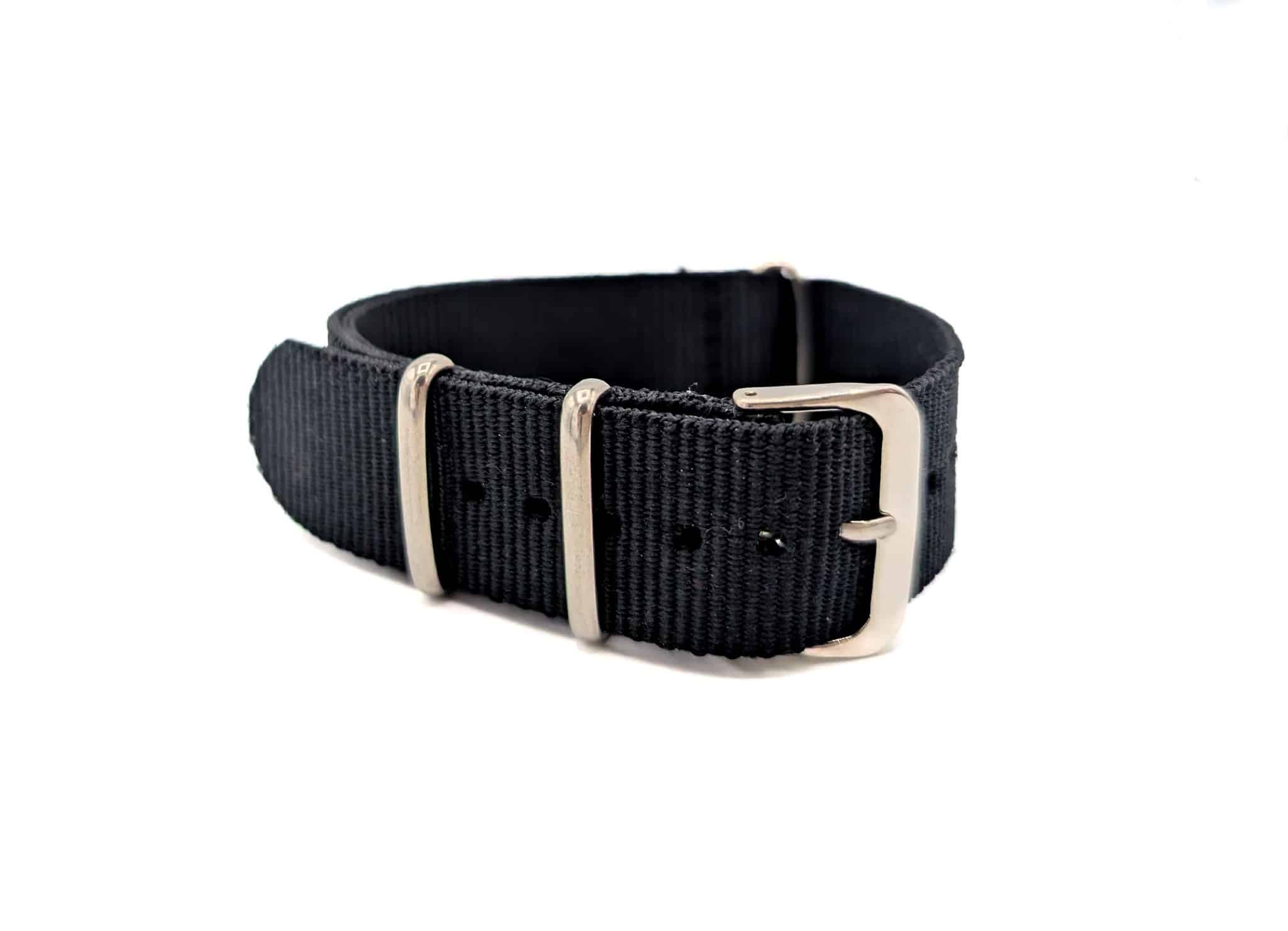 Classic Black NATO Watch Strap