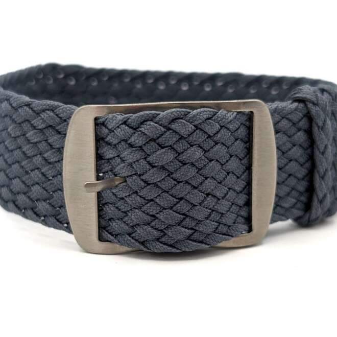 Bracelet montre Perlon gris