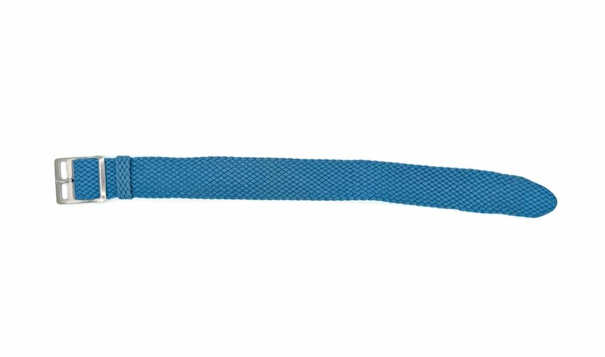 Bracelet nato perlon colors bleu ciel