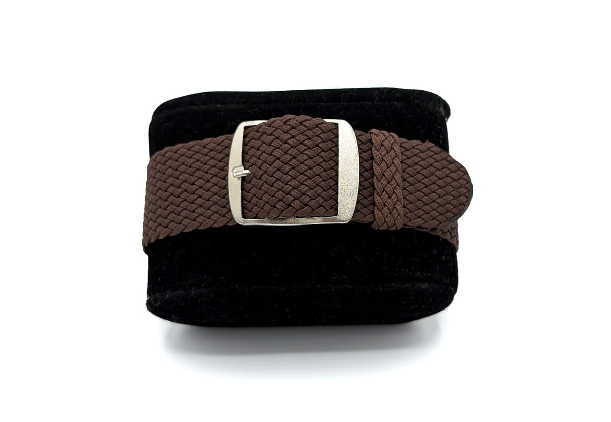 Bracelet perlon classic marron