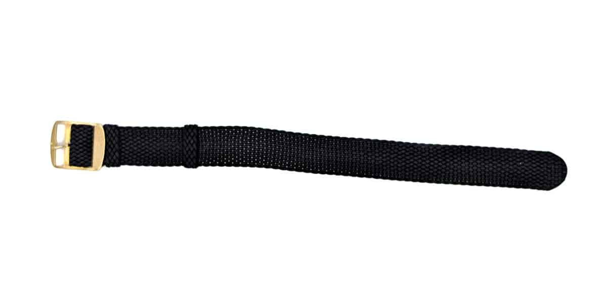 Bracelet perlon noir