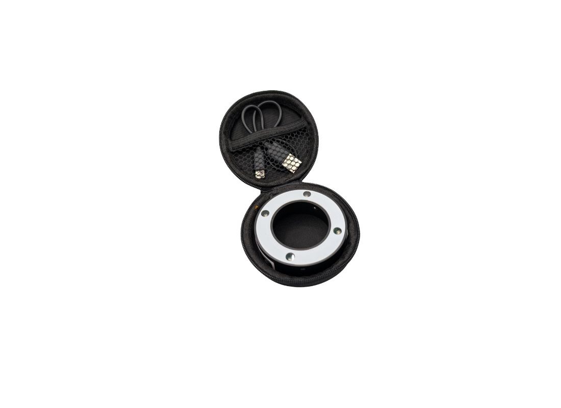 Etui ouvert lampe Circle Light