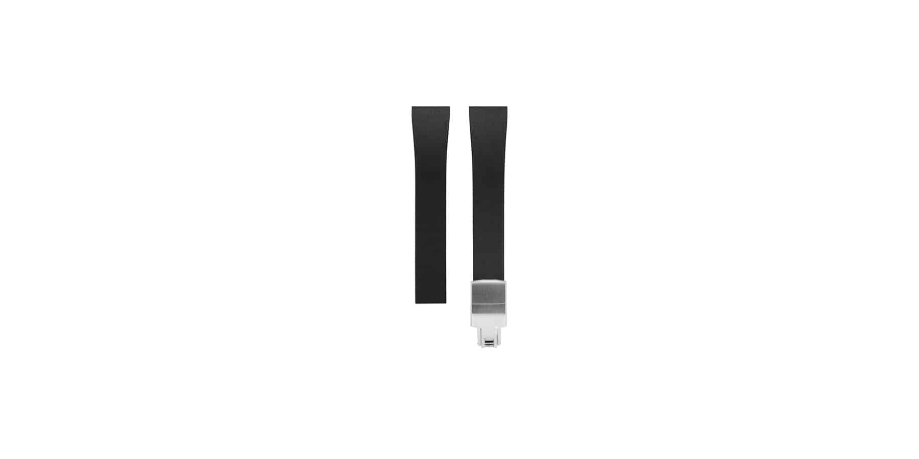 Bracelet de montre Delugs CTS Caoutchouc Noir