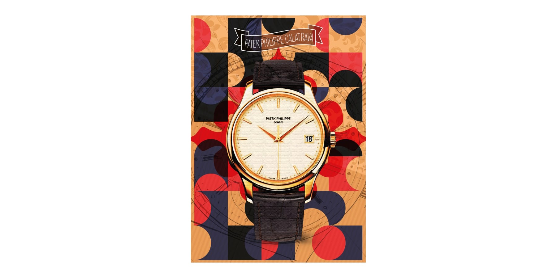 Poster Patek Philippe Calatrava-
