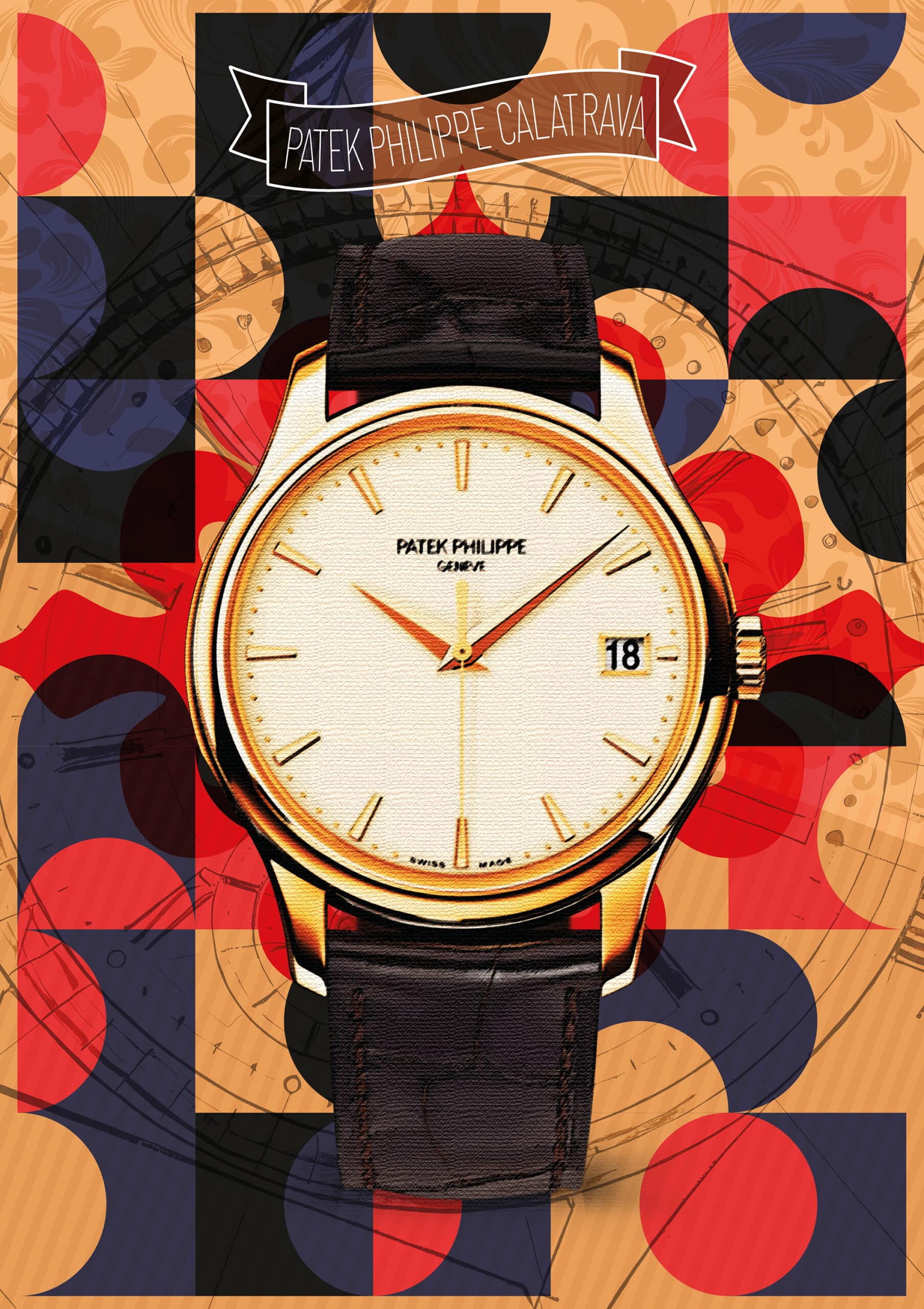 Poster Patek Philippe Calatrava