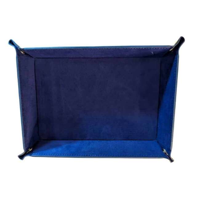 Vide poche montre cuir bleu marine