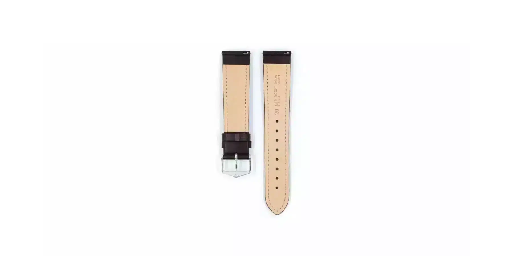 bracelet-kent-noir-hirsch