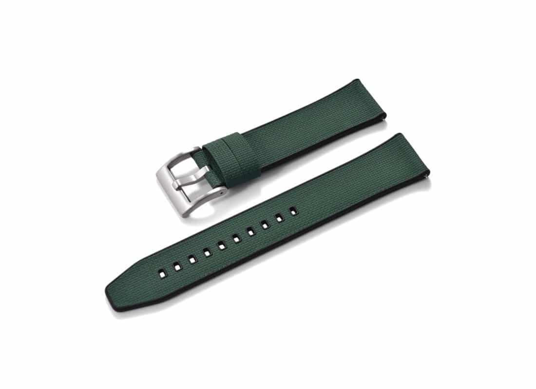 bracelet-kronokeeper-caoutchouc-fkm-double-couche-vert-fonce