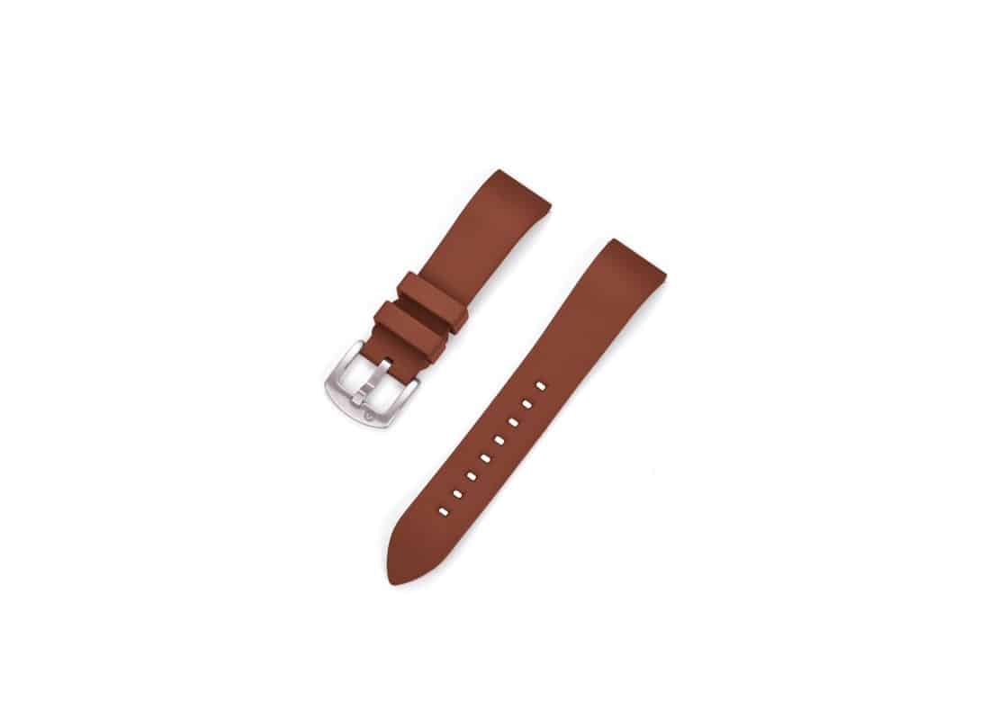 bracelet-kronokeeper-caoutchouc-marron