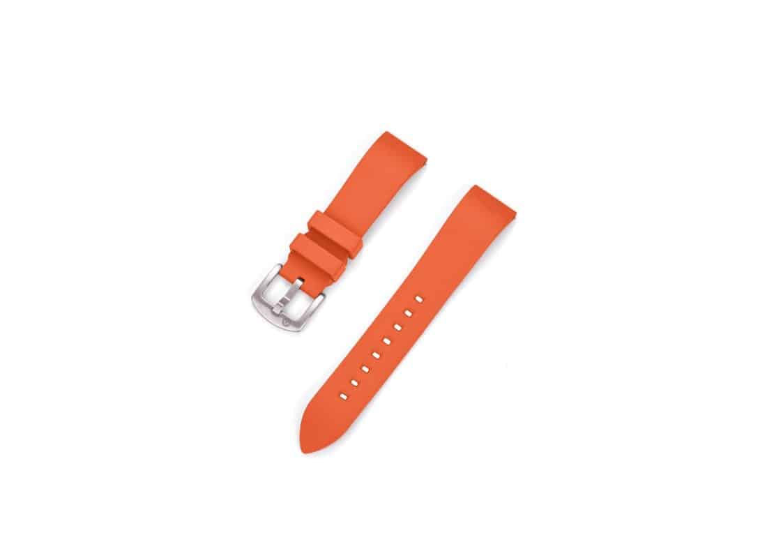 bracelet-kronokeeper-caoutchouc-orange