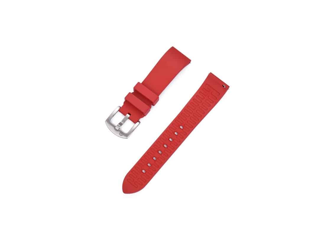 bracelet-kronokeeper-caoutchouc-rouge