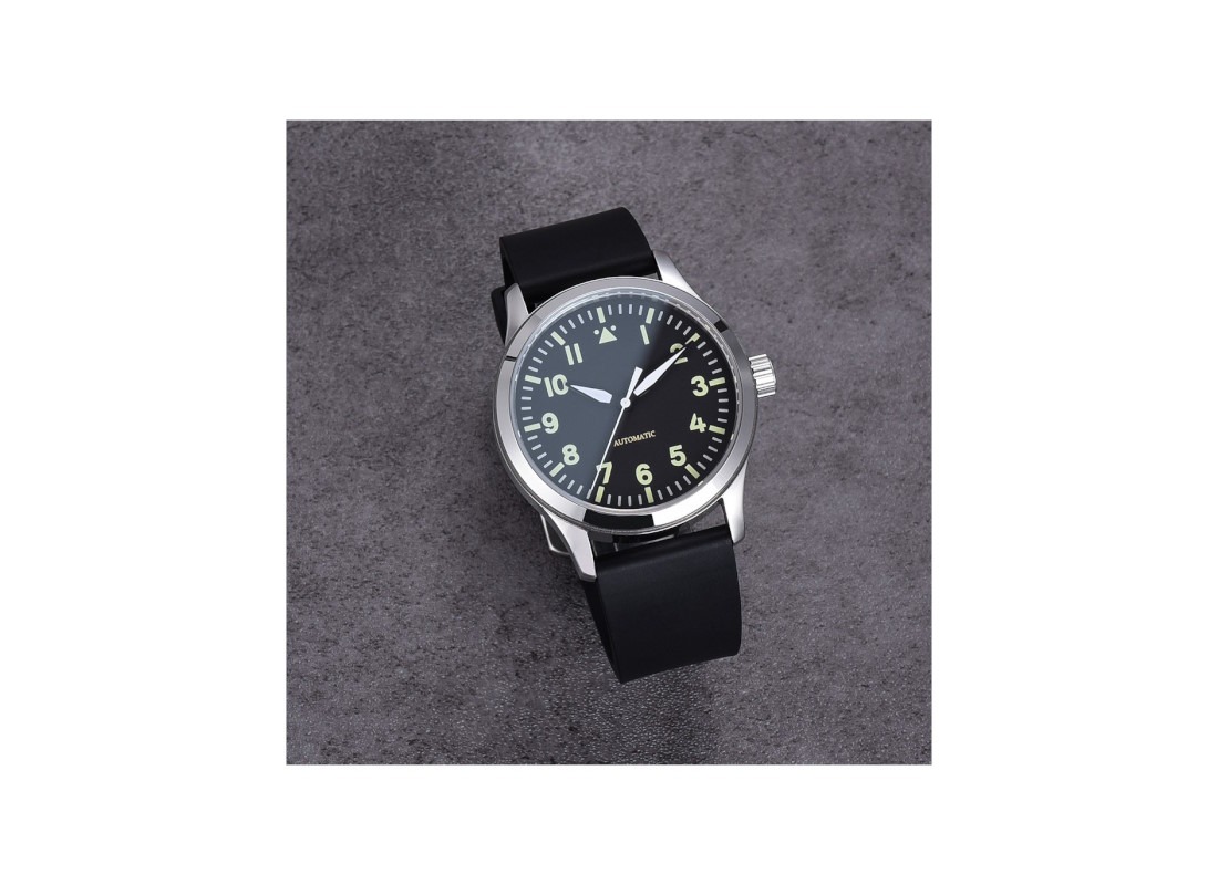 bracelet-montre-kronokeeper-caoutchouc-noir