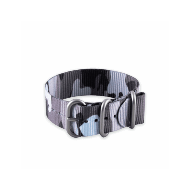 Bracelet Zulu Camo gris